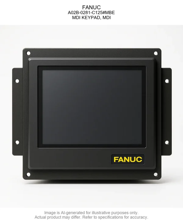 FANUC; A02B-0281-C125#MBE; MDI KEYPAD