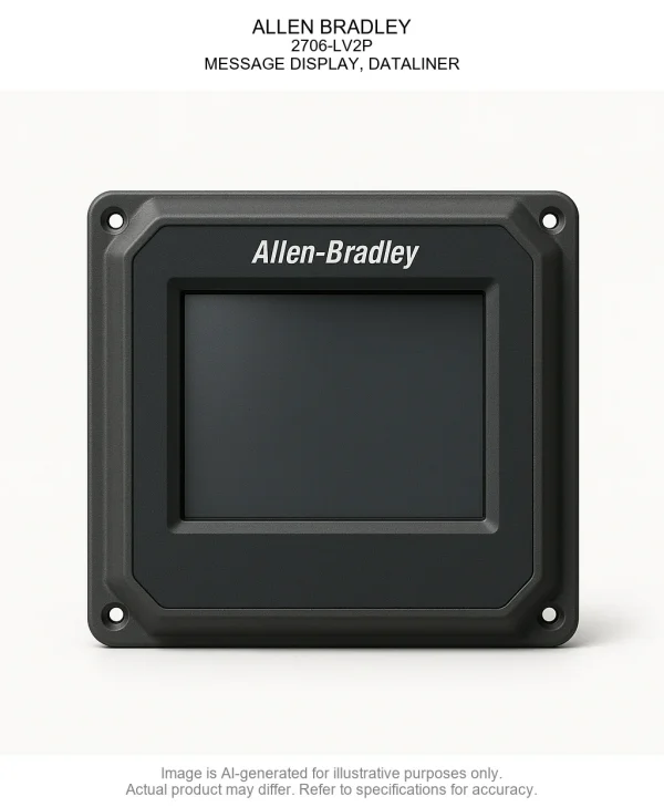 ALLEN BRADLEY; 2706-LV2P; MESSAGE DISPLAY