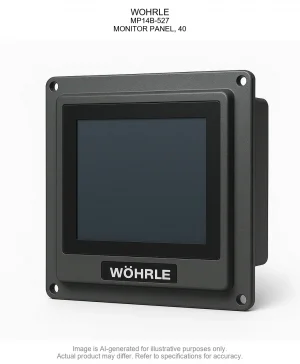 WOHRLE; MP14B-527; MONITOR PANEL