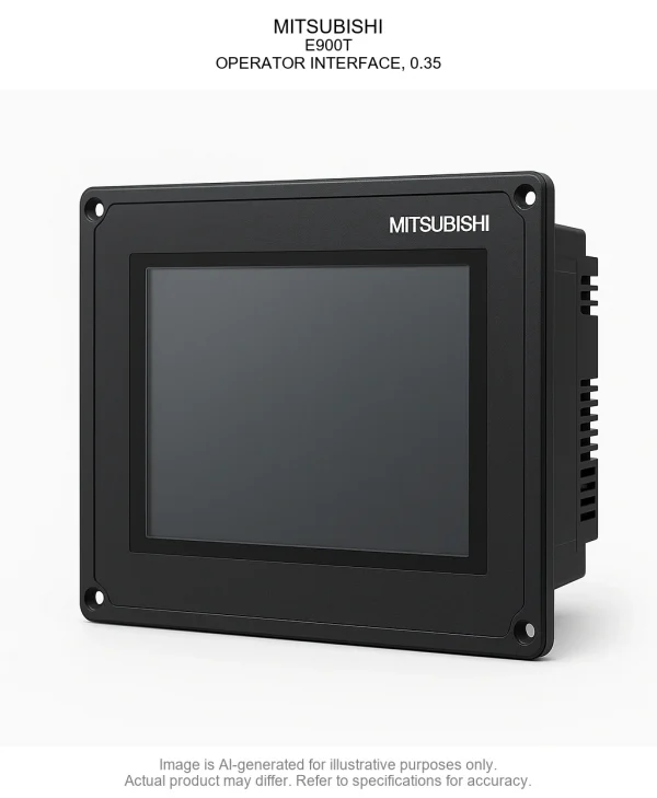 MITSUBISHI; E900T; OPERATOR INTERFACE