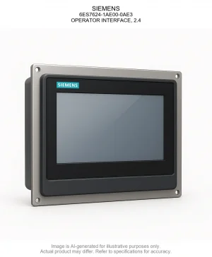 SIEMENS; 6ES7624-1AE00-0AE3; OPERATOR INTERFACE