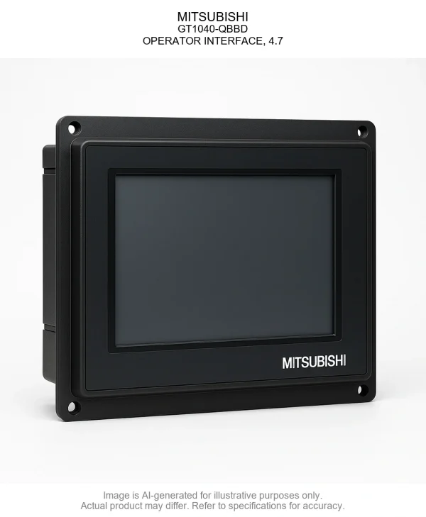 MITSUBISHI; GT1040-QBBD; OPERATOR INTERFACE