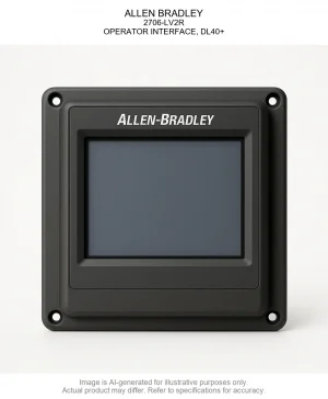 ALLEN BRADLEY; 2706-LV4S; OPERATOR INTERFACE