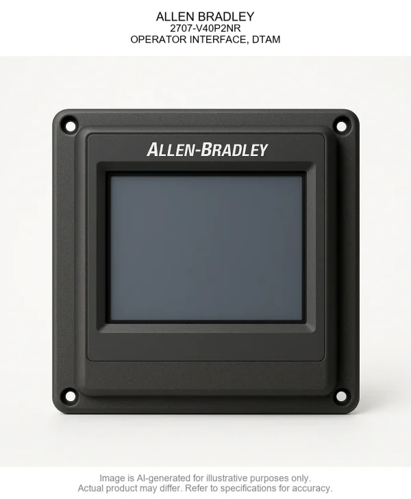 ALLEN BRADLEY; 2707-V40P2; OPERATOR INTERFACE