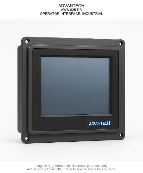 ADVANTECH; AWS-825-PB; OPERATOR INTERFACE
