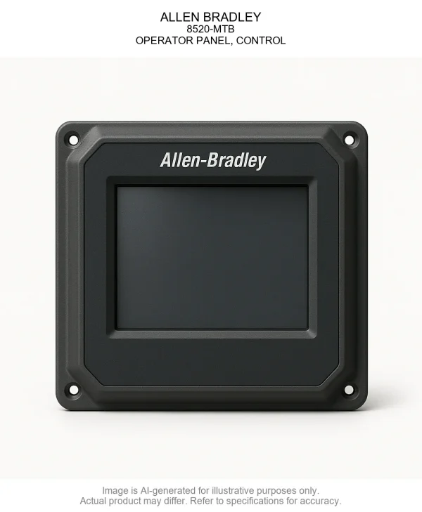 ALLEN BRADLEY; 8520-MTB; OPERATOR PANEL