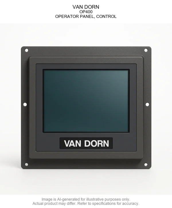VAN DORN; OP400; OPERATOR PANEL
