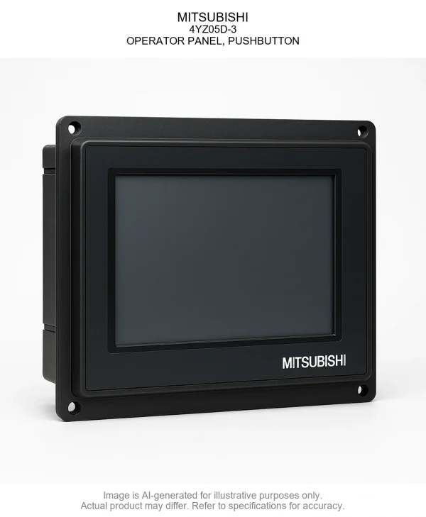 MITSUBISHI; 4YZ05D-3; OPERATOR PANEL