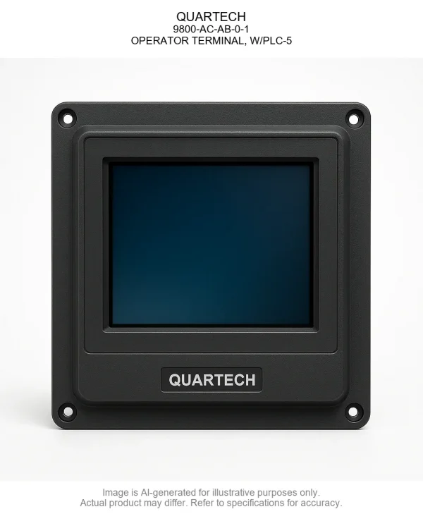 QUARTECH; 9800-AC-AB-0-1; OPERATOR TERMINAL