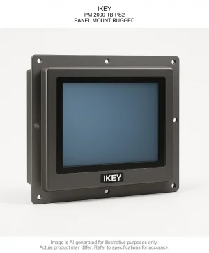 IKEY; PM-2000-TB-PS2; PANEL MOUNT RUGGED