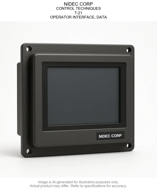 NIDEC CORP; CONTROL TECHNIQUES; T-21; OPERATOR INTERFACE