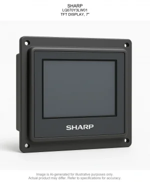 SHARP; LQ070Y3LW01; TFT DISPLAY